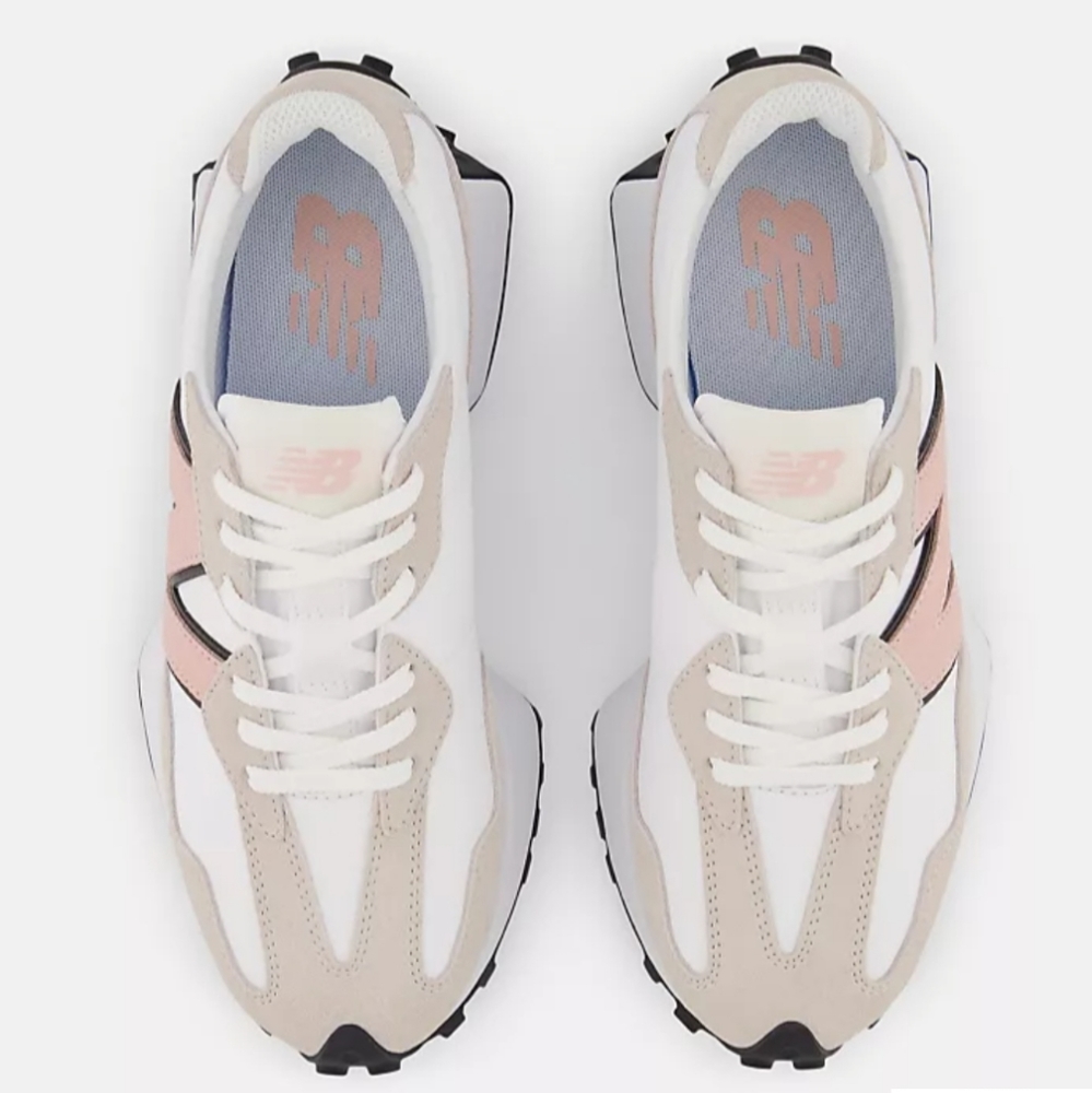 New Balance 327 Womens White Sneaker Shoes Size 7.5 - Picture 11 of 14